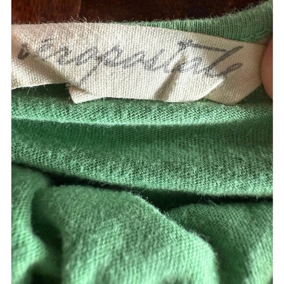 Vintage 90s Aeropostale Eyelet Thin Strap Cotton Tank Top size Large - Picture 4 of 6